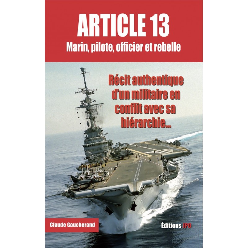 ARTICLE 13 marin, pilote et rebelle