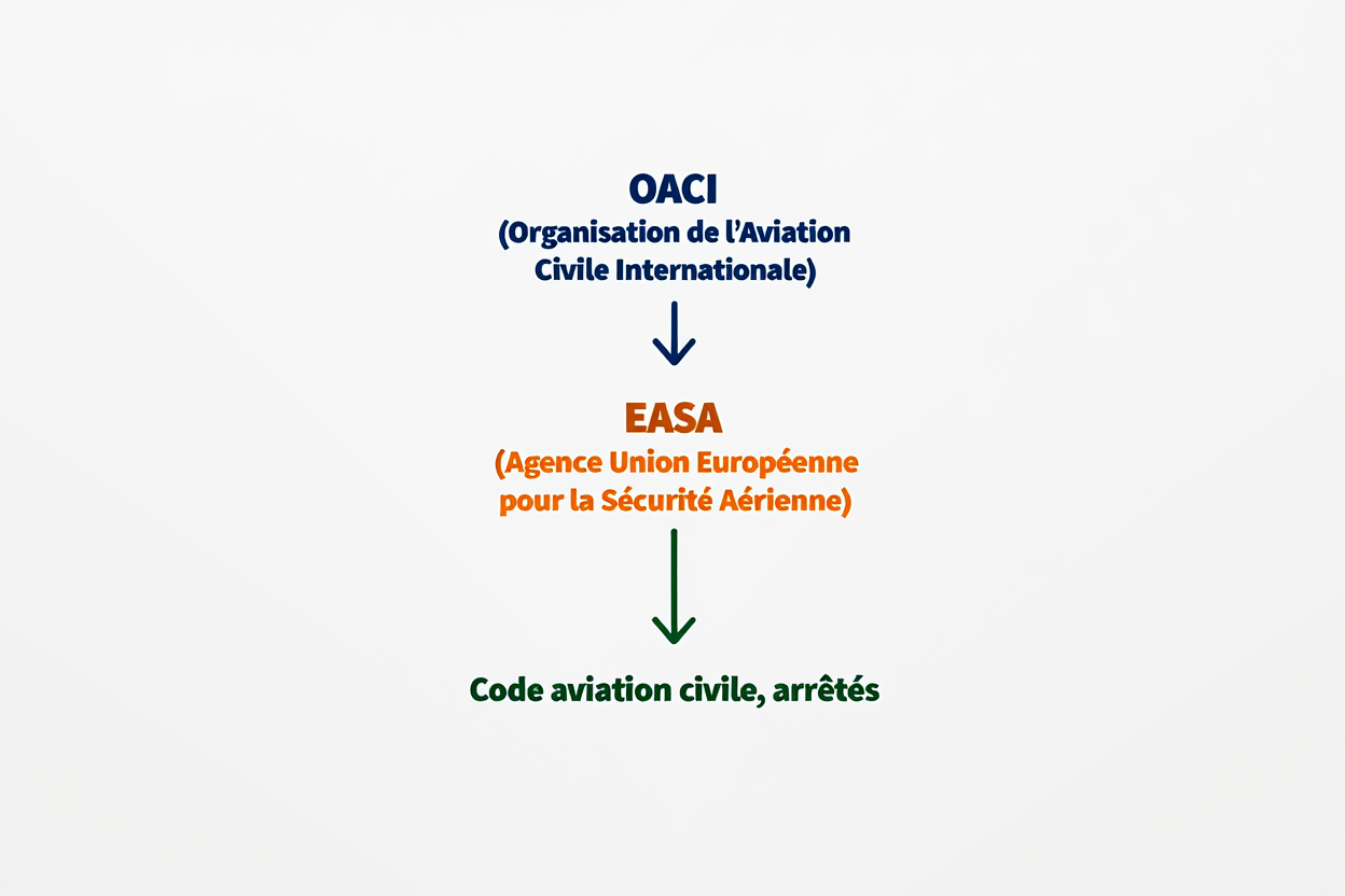 Hiérarchie de la réglementation aéronautique